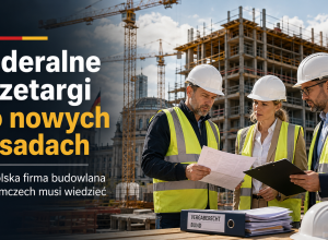 Federalne przetargi po nowych zasadach. Co polska firma budowlana w Niemczech musi wiedzieć