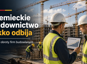 Niemieckie budownictwo lekko odbija. Rosną obroty firm budowlanych