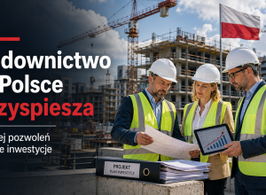 Budownictwo w Polsce przyspiesza. Więcej pozwoleń i nowe inwestycje