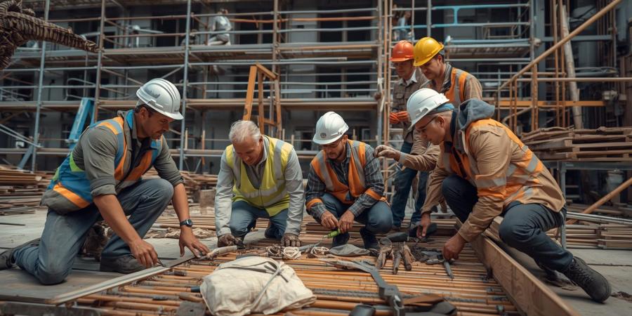 Polscy budowlańcy w Niemczech nadal ważną częścią rynku pracy