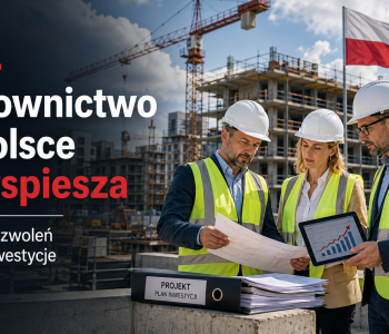 Budownictwo w Polsce przyspiesza. Więcej pozwoleń i nowe inwestycje